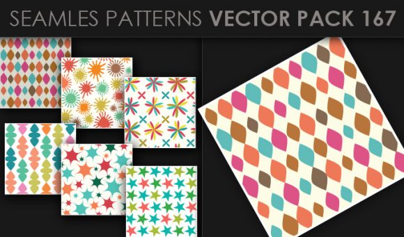 Seamless Patterns Vector Pack 167 1
