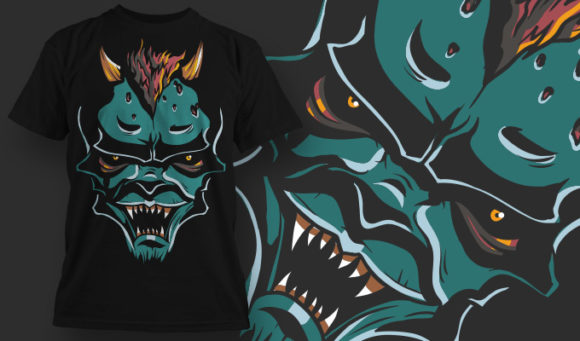 Devil T-shirt Design 726 1