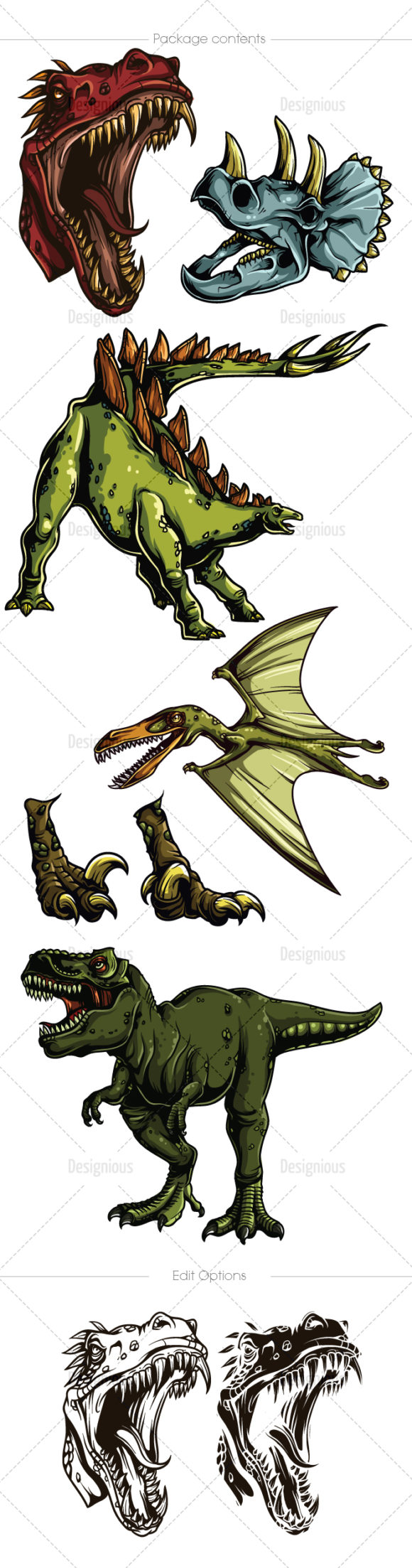 Dino Vector Pack 1 2