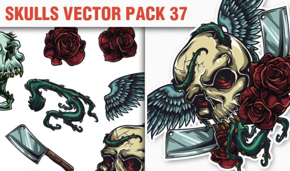 Skulls Vector Pack 37 1