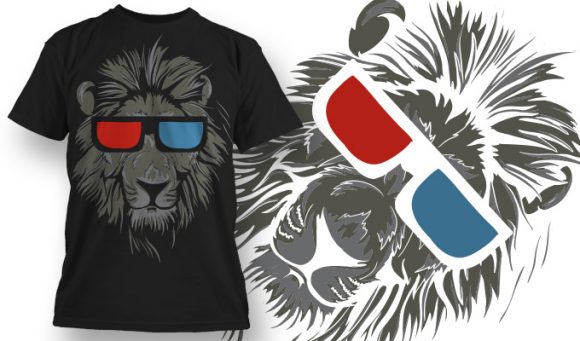 Lion T-shirt Design 829 1