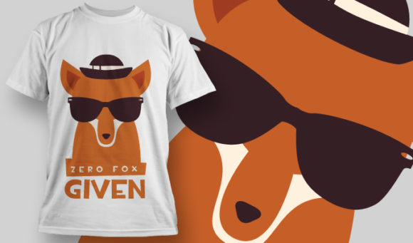 Fox T-shirt Design 862 1
