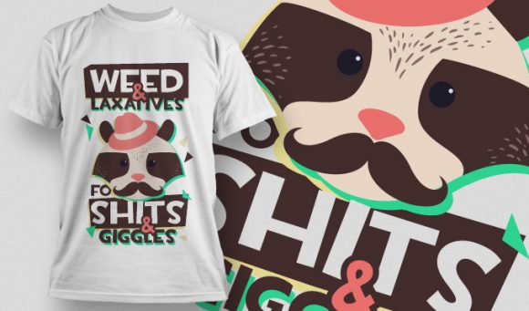 Weed hits T-shirt Design 883 1