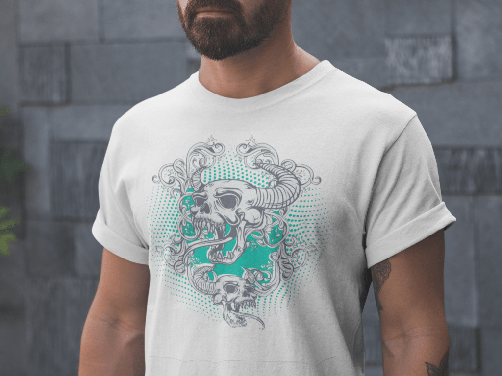 Skull T-shirt Design 1118 2