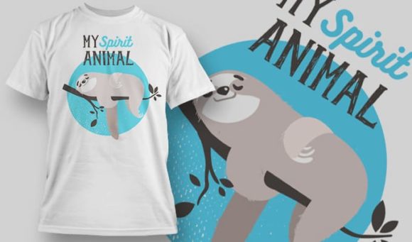 My spirit animal T-shirt Design 1153 1