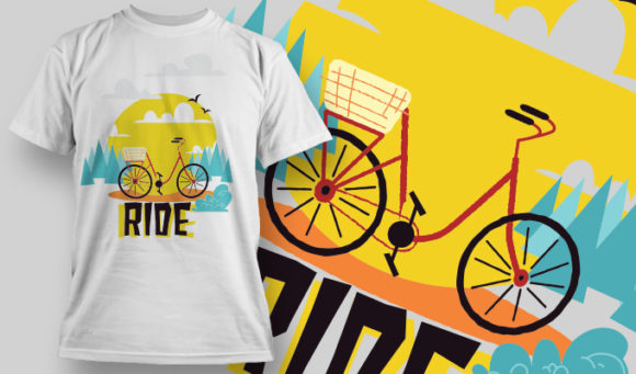 Ride T-shirt Design 969 1