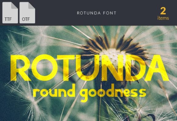 Rotunda Extended Font 5