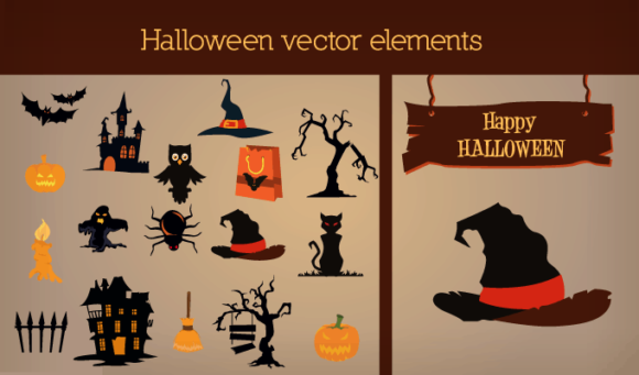 Halloween vector Elements 2 1