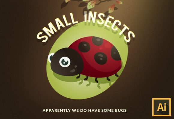 Small Insects Vector Set 1