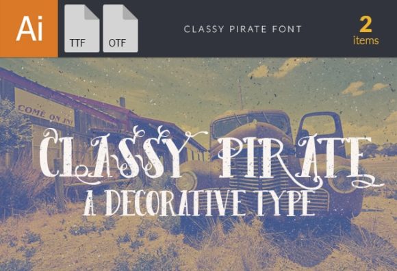 Classy Pirate Font 1