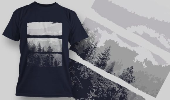 Forest T-Shirt Design 1359 1