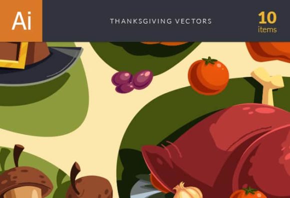 Thanksgiving Vector Set 1