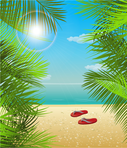 Sand Vector Design Summer Background Vector Illustration 1