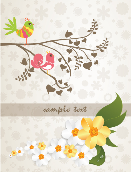 Floral Vector Artwork Vector Abstract Floral Background 1