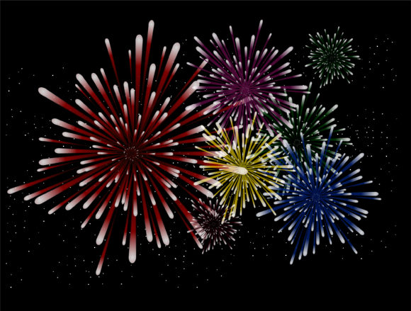 New Vector Background: Vector Background New Year Background 1