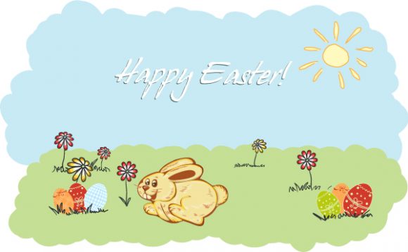Brilliant Bunny Vector: Happy Bunny  Vector Illustration 1
