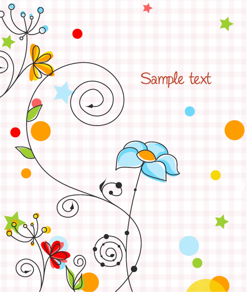 Colorful Vector Illustration: Vector Illustration Abstract Colorful Background 1