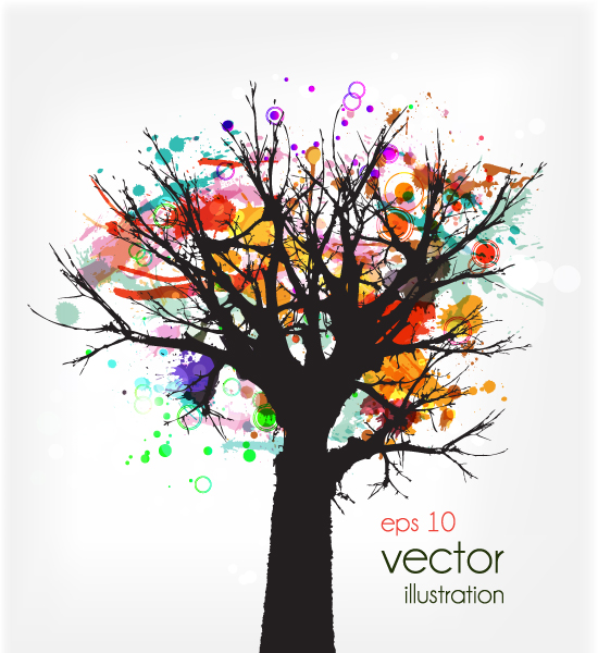 Abstract, Ilustration Vector Graphic Abstract Tree Vector Ilustration 1