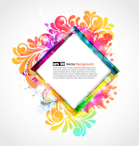 Abstract Vector Image Vector Colorful Abstract Background 1