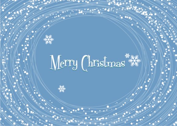 Background, Abstract-2 Vector Vector Winter Background With Snowflakes 1