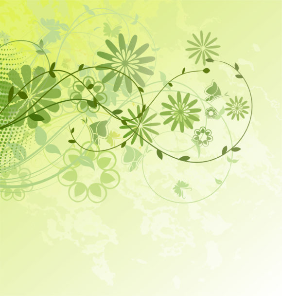 Illustration Vector Illustration: Spring Floral Background Vector Illustration Illustration 1