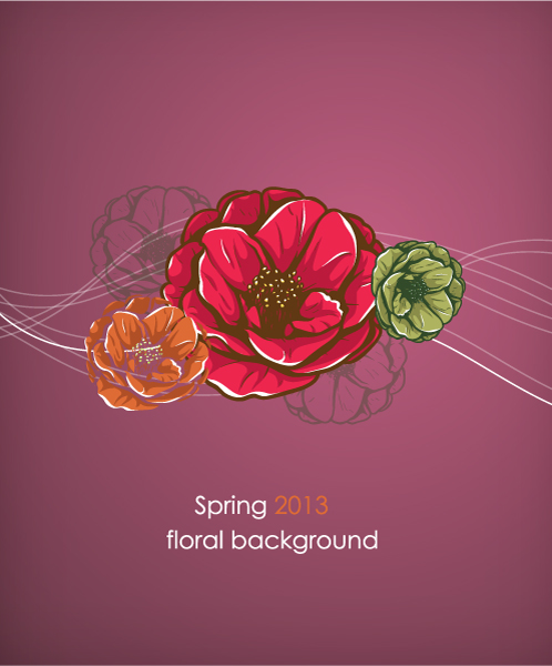 Unique Illustration Vector Graphic: Floral Vector Graphic Illustration 1