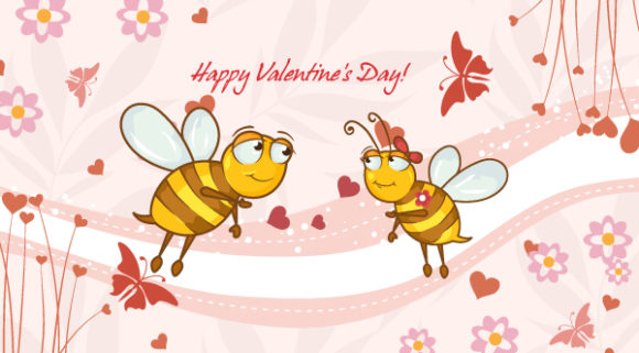 Day Vector Valentines Day Vector Background 1