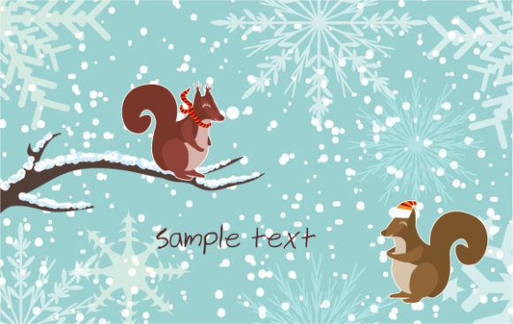 Greeting, Christmas Vector Artwork Vector Christmas Greeting Card 1