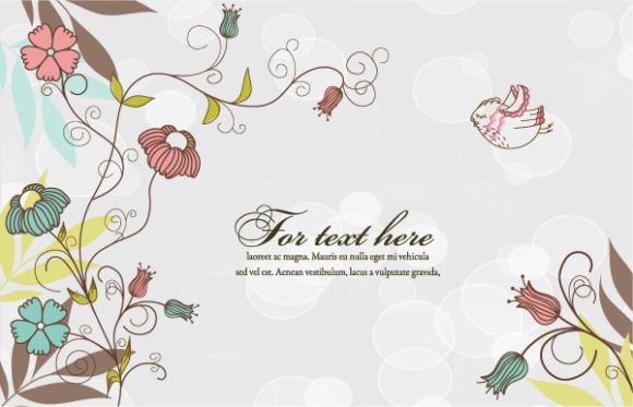 Exciting Vector Vector Background: Floral Background Vector Background Illustration 1