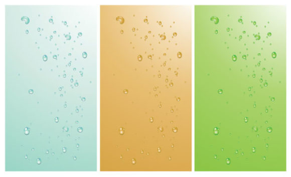 Striking Backgrounds Vector: Abstract Backgrounds With Bubbles 1