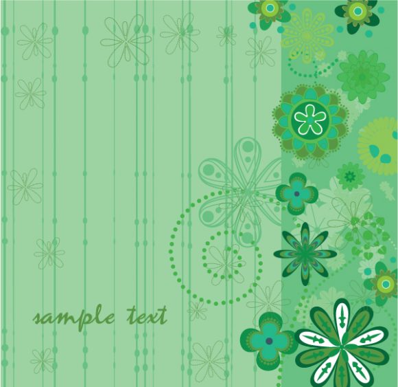 Illustration, Vector, Plant, Spring Vector Design Spring Floral Background Vector Illustration 1