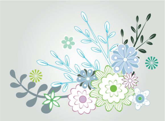 Background Eps Vector Vector Spring Floral Background 1