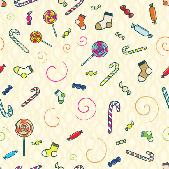 Background, Seamless Vector Background Vector Doodles Seamless Background 1