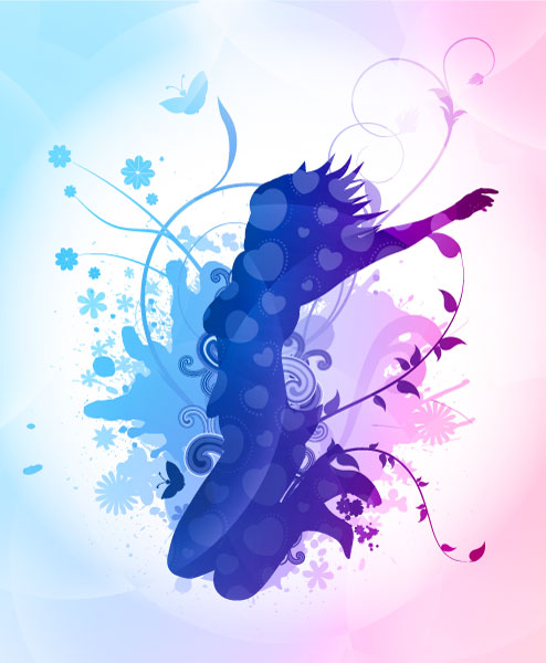 Lovely Abstract Eps Vector: Colorful Abstract Background Eps Vector Illustration 1