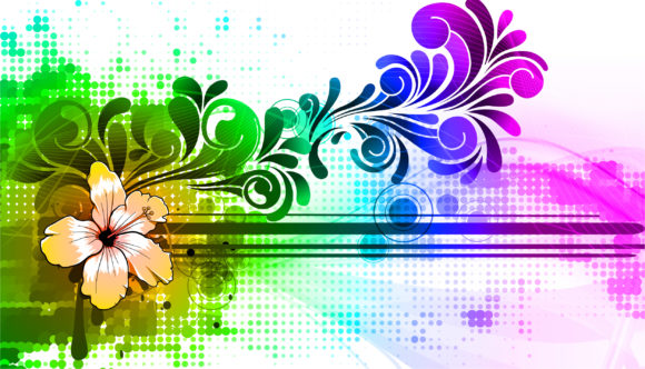 Abstract Vector Design Colorful Abstract Background Vector Illustration 1