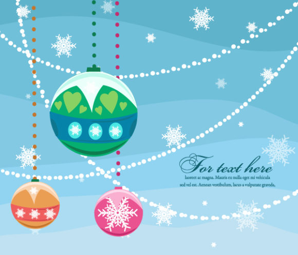 Vector Christmas Background 1