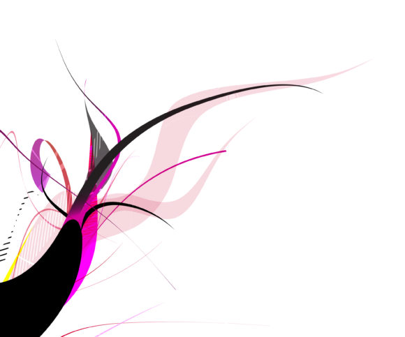 Brilliant Colorful Vector Illustration: Colorful Swirls Vector Illustration Illustration 1