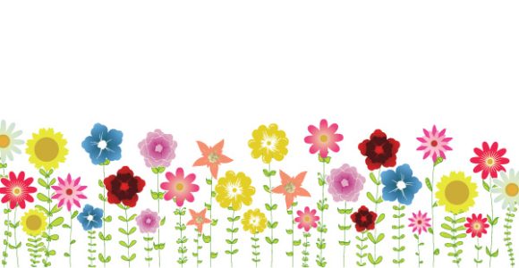 Vector, Spring Vector Artwork Spring Flowers Vector Illustration 1