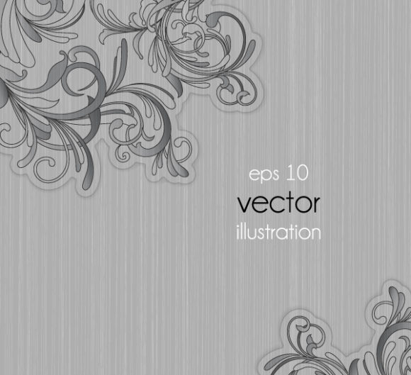 Plant, Vector, Abstract Vector Design Vector Abstract Floral Background 1