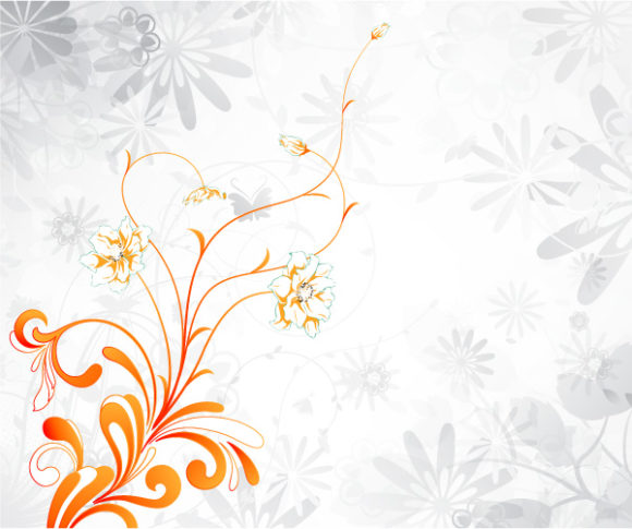 Background Vector Vector Abstract Floral Background 1