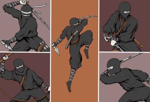 Ninja Vector Pack  1 1