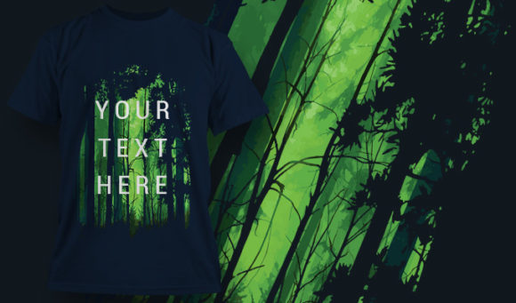 Forest T-Shirt Design 1426 1
