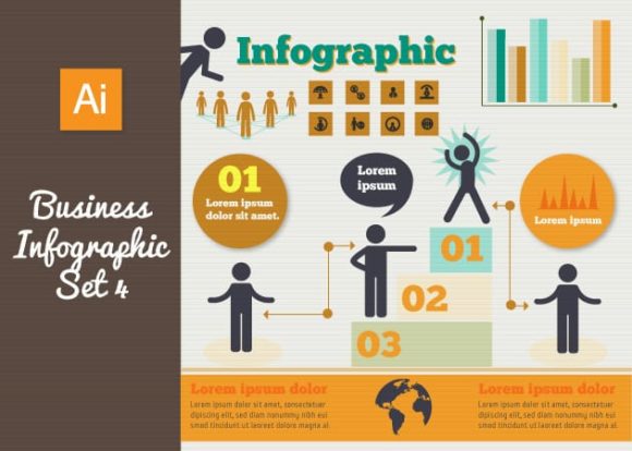 Business Vector Infographics Set 4 1