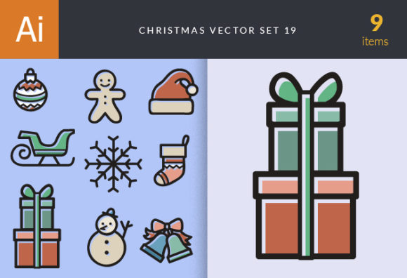 Christmas Vector Set 19 1