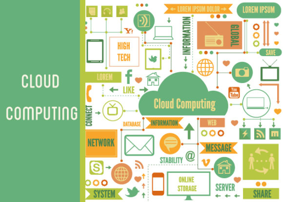 Cloud Computing Vector Elements Set 1 1