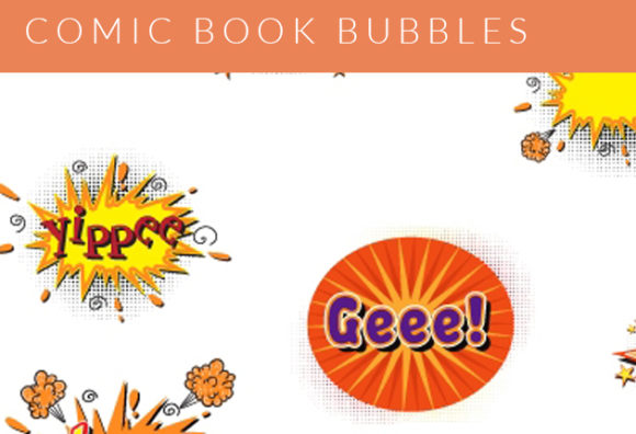 Comic Bubbles Vector Set 2 1