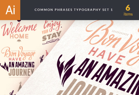 Common Phrases Typography 1 1