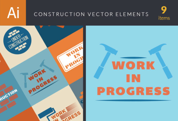 Construction Elements Vector 1
