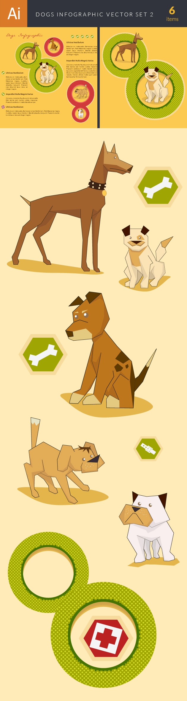 Dogs Infographic Set 2 2