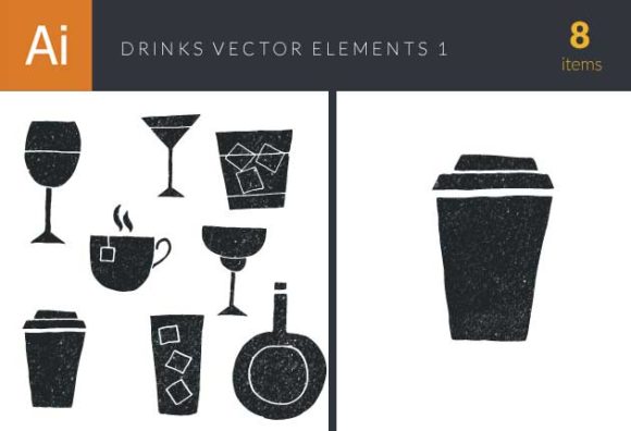 Drinks Elements Set 1 1
